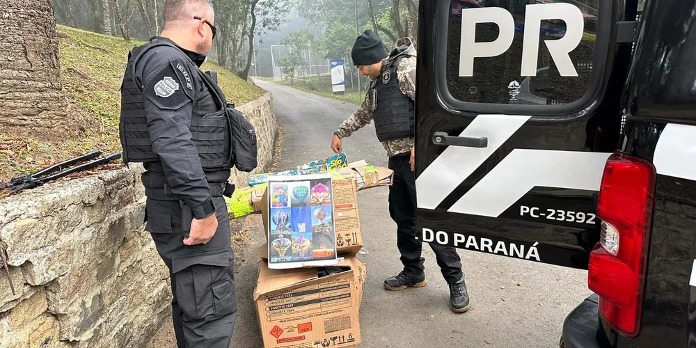 PCPR prende quatro integrantes de grupo criminoso envolvido em incêndios e soltura de balões