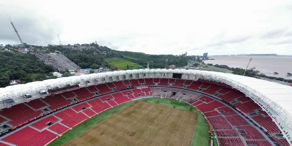 Sem poder utilizar o Beira-Rio, o Internacional irá mandar jogos no Heriberto Hülse, casa do Criciúma