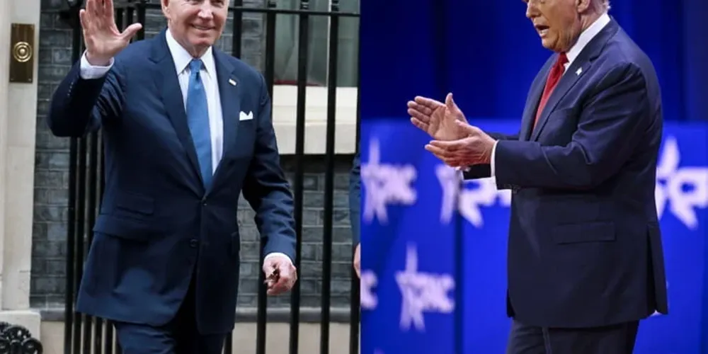 Biden e Trump são concorrentes nas eleições norte-americanas