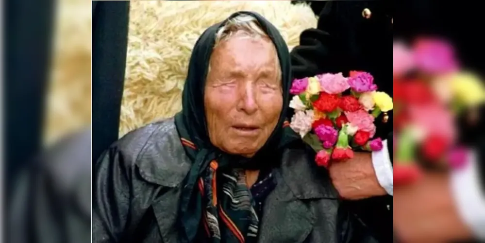 Baba Vanga, apelido de Vangeliya Pandeva Gushterova, era uma mulher conhecida por seus supostos poderes de percepção extrassensorial