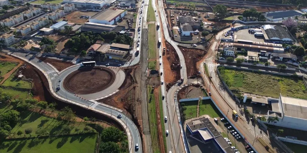 Obras Viaduto da Puc, em Londrina