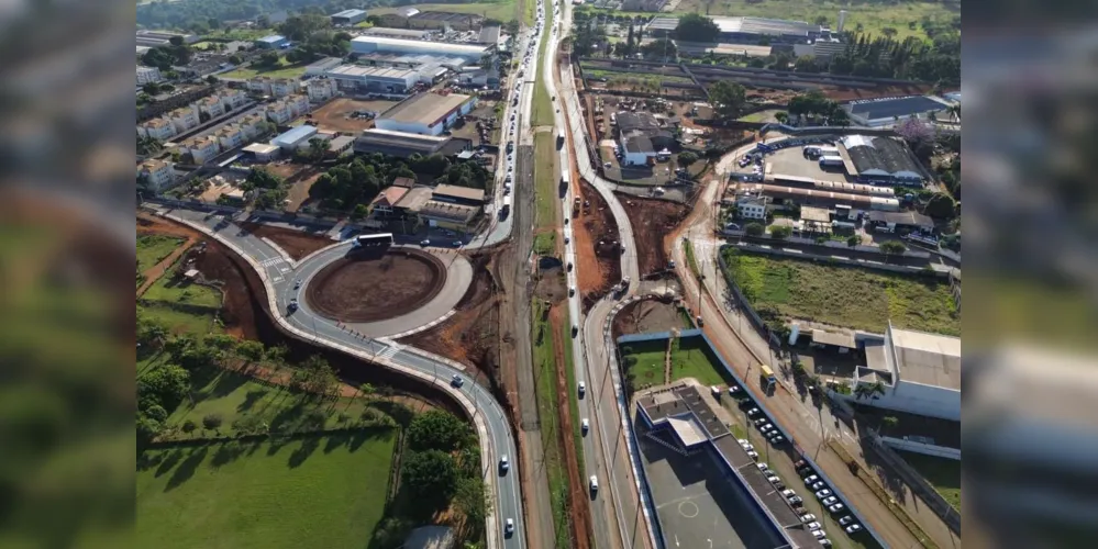 Obras Viaduto da Puc, em Londrina