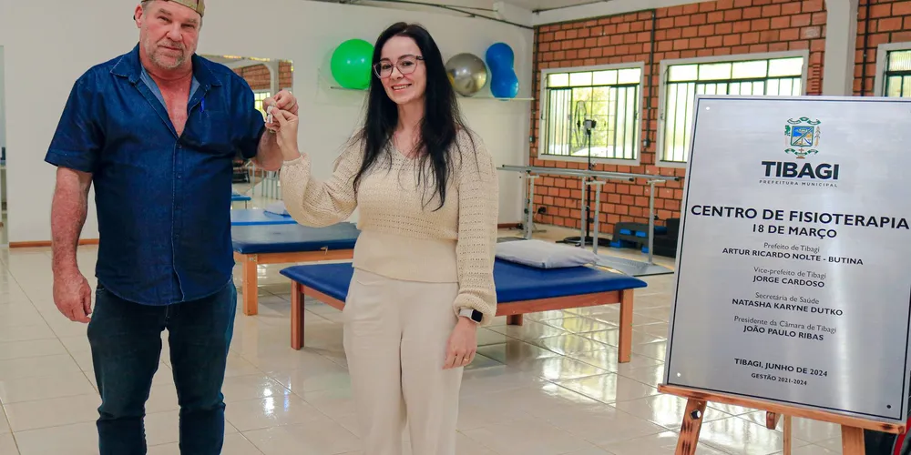 Prefeito Artur Butina: Tibagi inaugura novos espaços de saúde e segurança