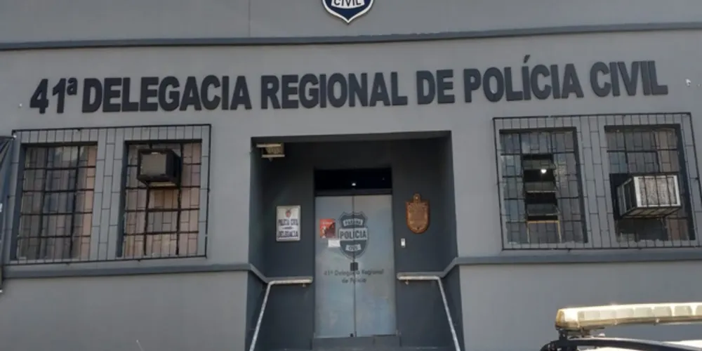 O suspeito e os produtos foram entregues na 41ª Delegacia de Polícia de Irati