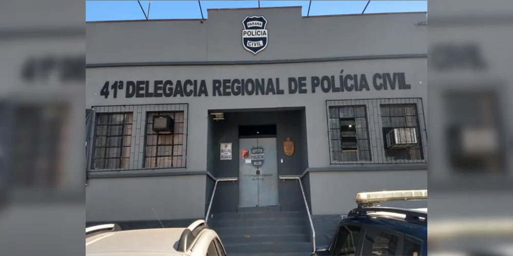 O suspeito e os produtos foram entregues na 41ª Delegacia de Polícia de Irati