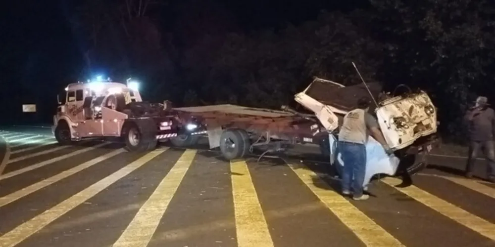 Acidente aconteceu na noite dessa quarta-feira (15)