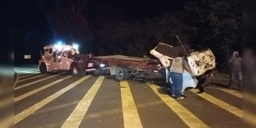 Acidente aconteceu na noite dessa quarta-feira (15)