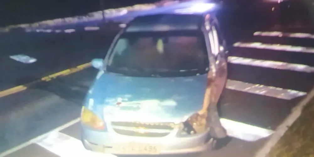 Acidente aconteceu na noite dessa quarta-feira (05)