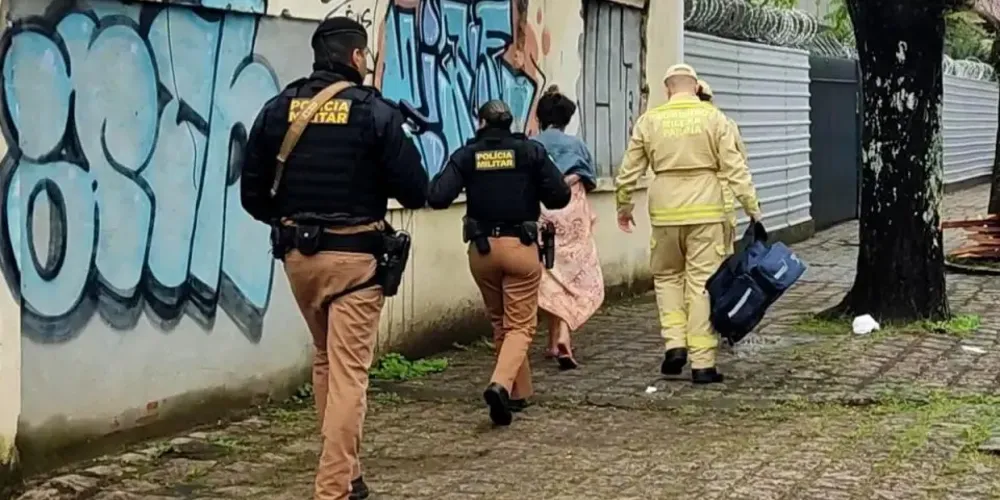 A discussão resultou em agressão física