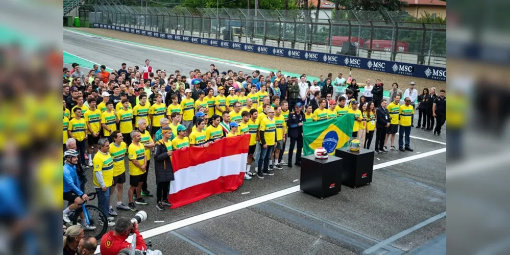 Evento contou com a presença de todos os pilotos do grid atual da F1