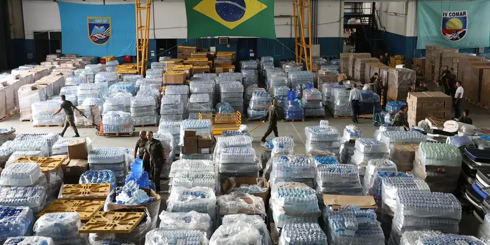 As doações foram distribuídas em 167 municípios, entre 25 de abril e 25 de maio