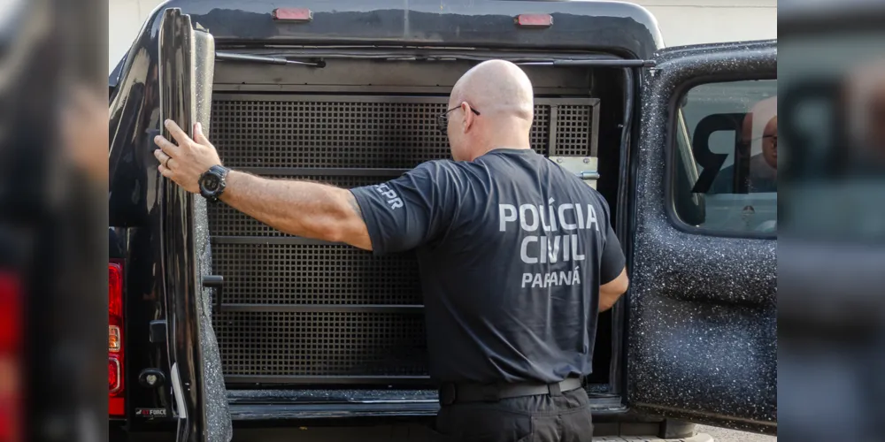 As duas pessoas foram encaminhadas ao sistema penitenciário