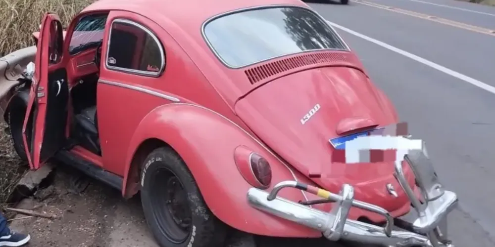 Acidente aconteceu em Arapongas