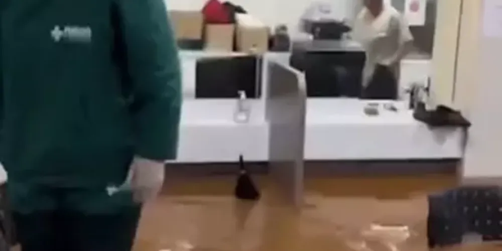 O caos instaurado no Rio Grande do Sul por causa das enchentes atingiu 110 hospitais