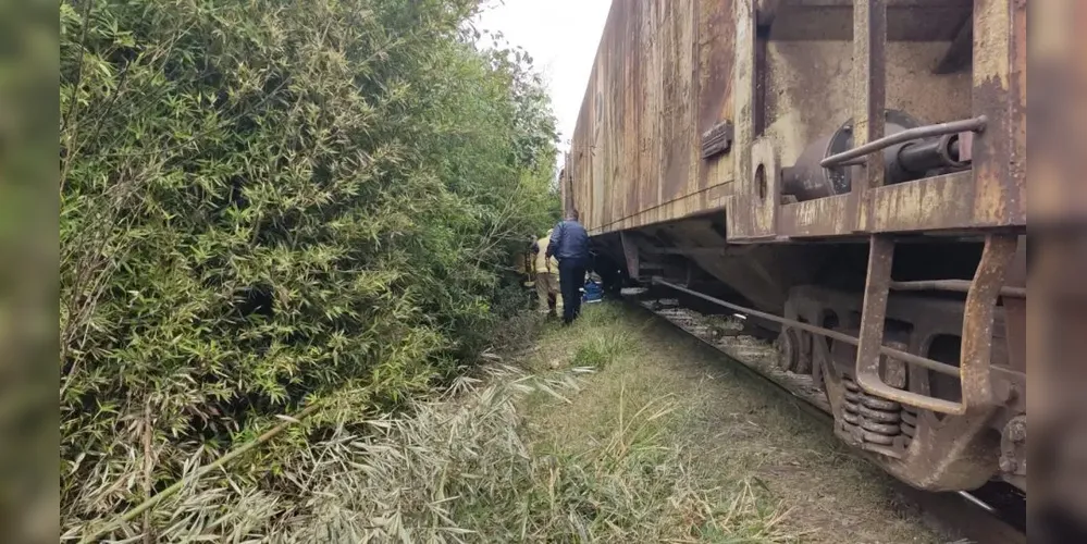 Após o resgate, o homem foi encaminhado ao pronto-socorro