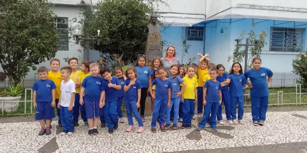 A visita fez parte de um projeto realizado pela turma que visa compreender melhor o processo de envelhecimento