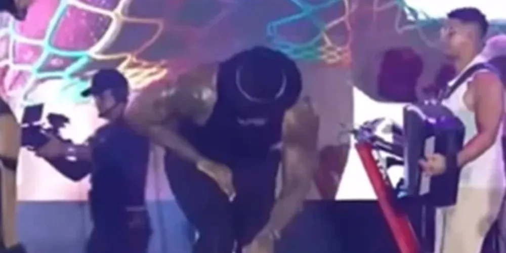 Em suas redes sociais, Léo Santana levou o incidente com bom humor