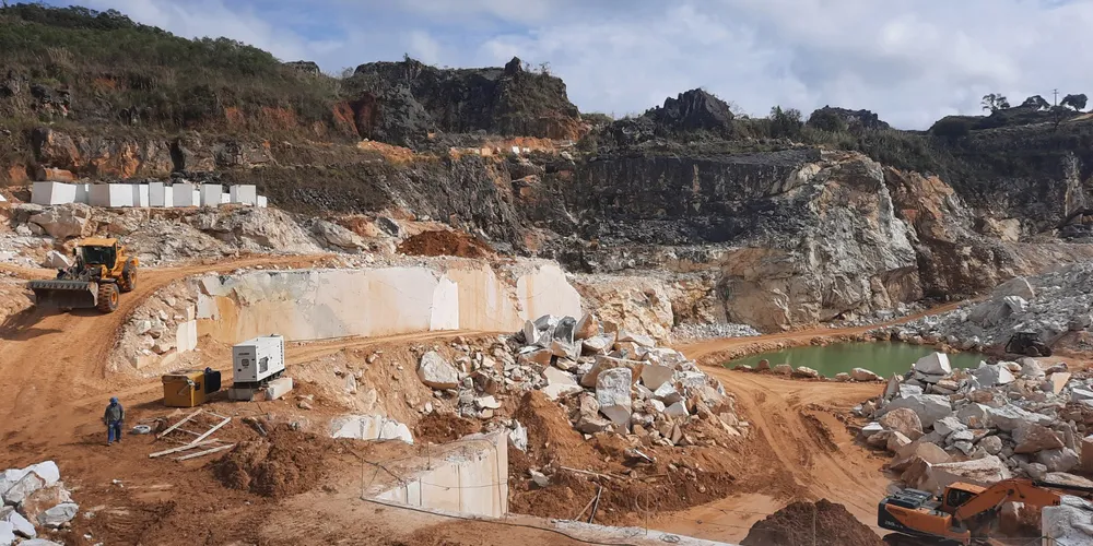 Mineração Fiorese, em Rio Branco do Sul: cidade se destaca na extração mineral
