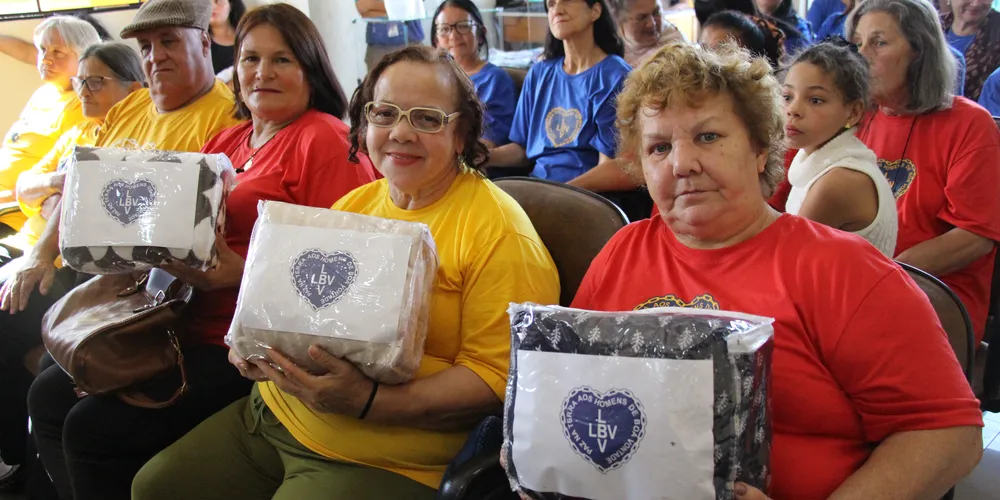 No Paraná, a iniciativa da LBV entregará 3.035 cobertores