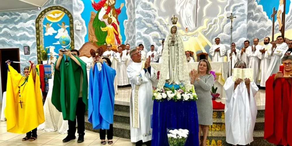 Celebração foi realizada na Matriz da Paróquia Nossa Senhora de Fátima, na Vila Cipa