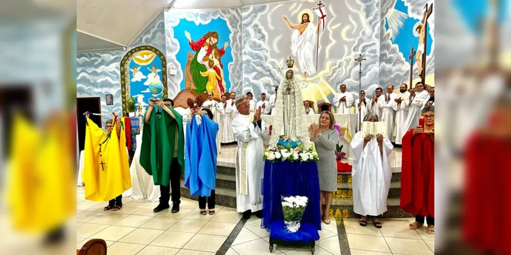 Celebração foi realizada na Matriz da Paróquia Nossa Senhora de Fátima, na Vila Cipa