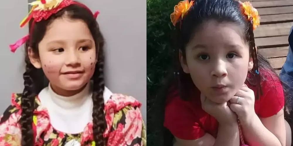 Ela estava internada devido a um problema de água no pulmão