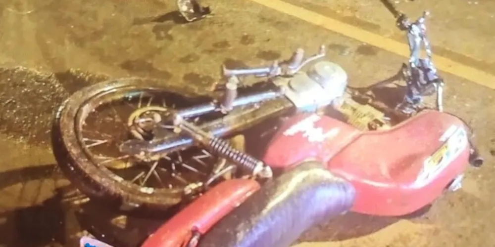 Acidente aconteceu na noite dessa quinta-feira (09)
