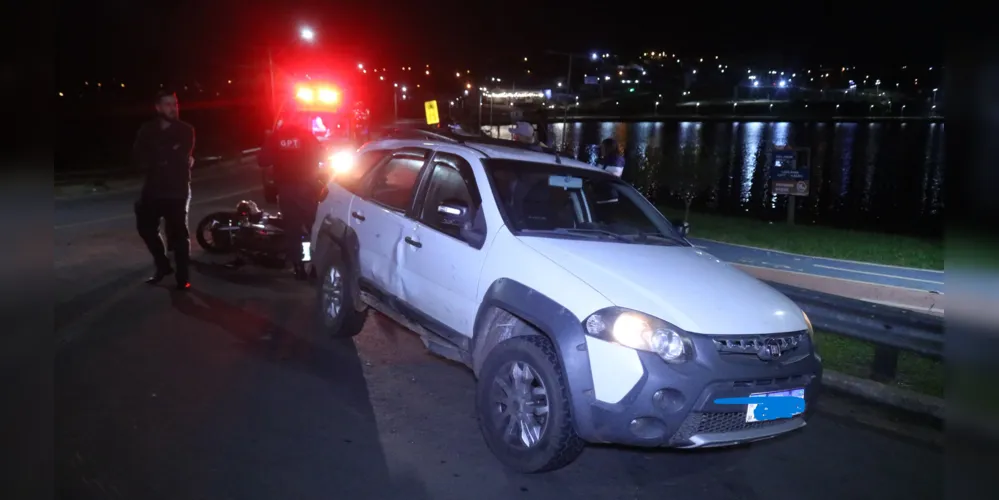 Acidente aconteceu na noite dessa terça-feira (21)