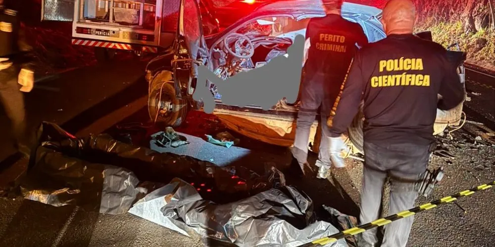 Acidente aconteceu na noite dessa sexta-feira (28)