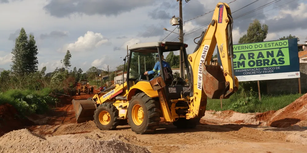 A previsão de entrega da obra é de 240 dias