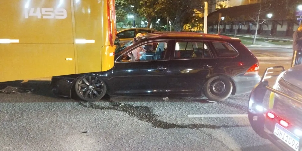 Acidente aconteceu próximo ao Terminal Central