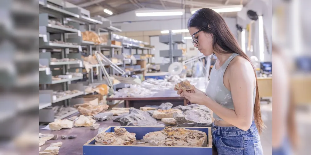 O Laboratório é sede do grupo de pesquisa Palaios – Paleontologia Estratigráfica, do Programa de Pós-graduação em Geografia da UEPG