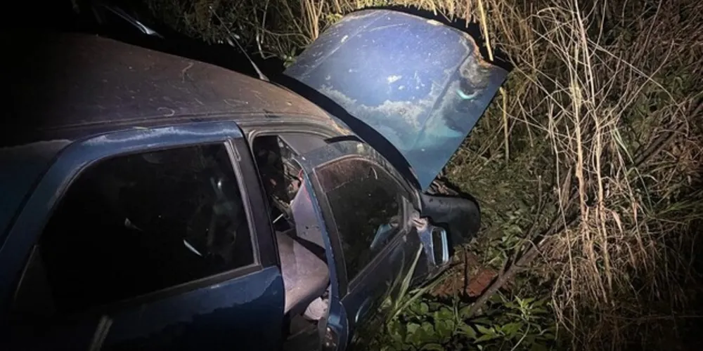 Acidente aconteceu na noite desse domingo (19)