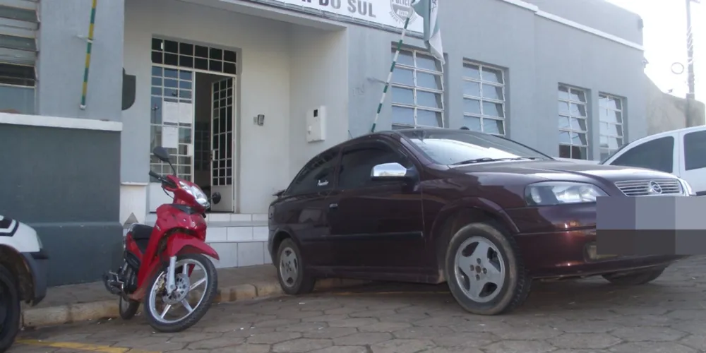 Suspeito foi encaminhado para a delegacia