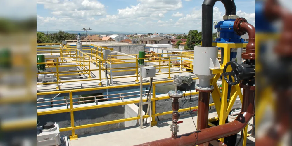 Estação de Tratamento de água da Sanepar