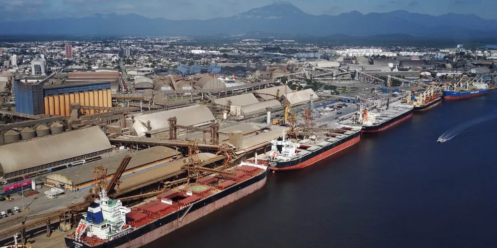 Importação cresce 14% nos portos paranaenses em 2024