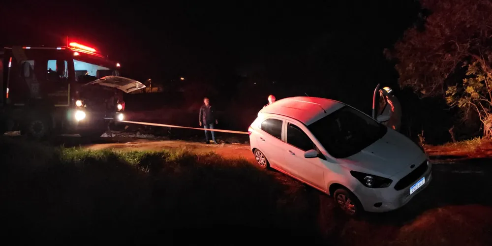 Acidente aconteceu na noite dessa quarta-feira (29)