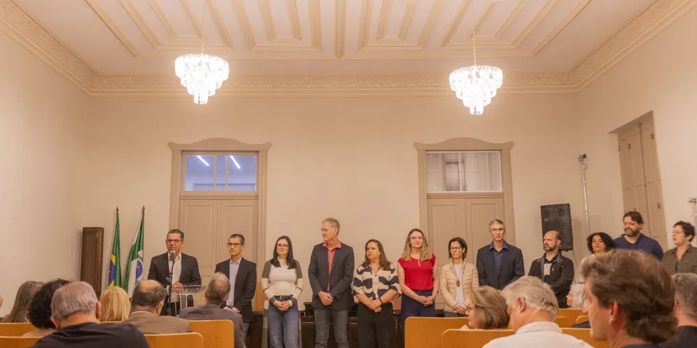 Cerimônia reuniu autoridades da UEPG