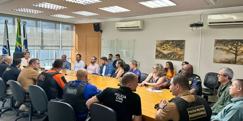 A Prefeitura de Ponta Grossa realizou na tarde dessa terça-feira (7) uma reunião do Gabinete de Gestão Integrada Municipal (GGIM)
