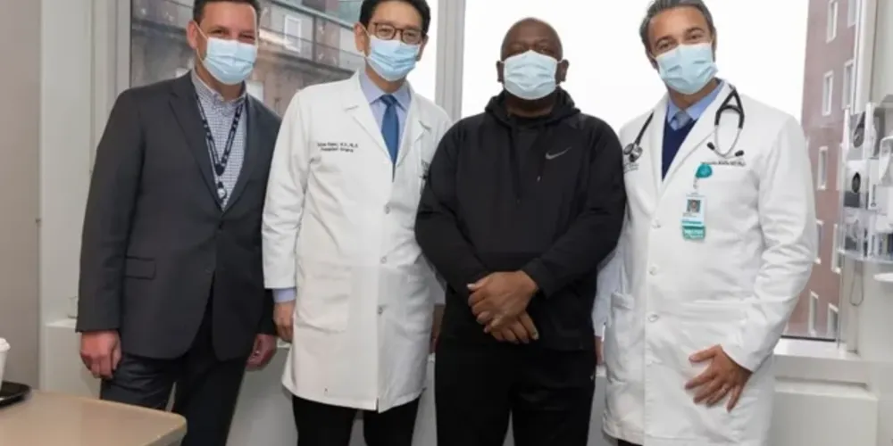 Richard "Rick" Slayman recebeu o transplante no Massachusetts General Hospital