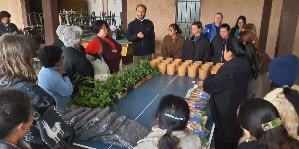 Sanepar apresenta à comunidade técnicas de cultivo de Plantas Alimentícias Não Convencionais (Pancs) e Plantas Medicinais