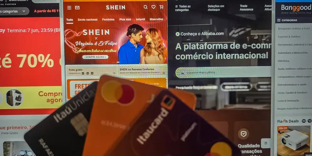 Os deputados federais concluíram nessa terça-feira (11) a votação do projeto de lei (PL) que taxa as compras internacionais de até US$ 50