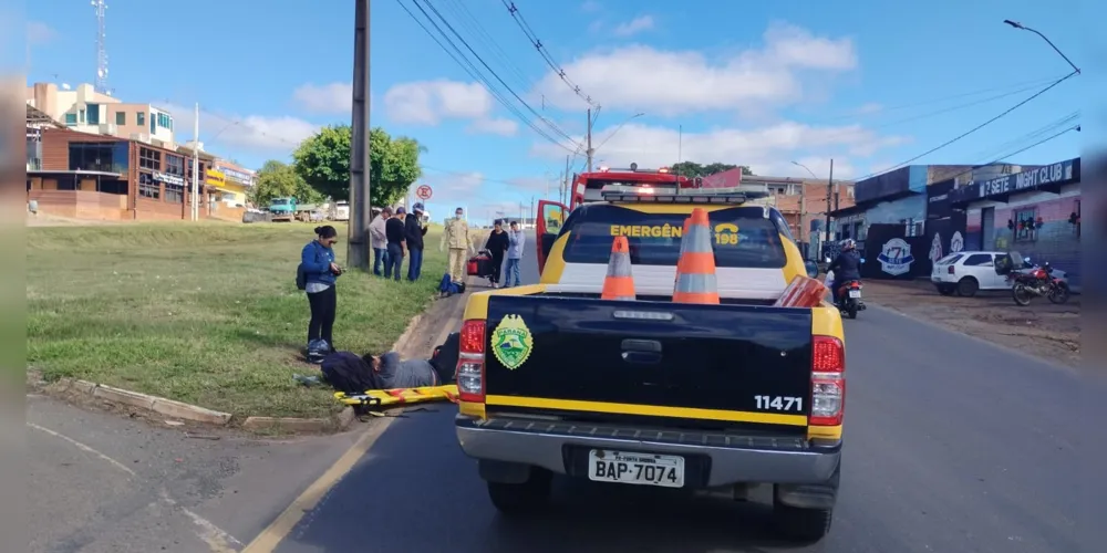 Acidente aconteceu na manhã dessa terça-feira (28), na PR-160, no km 216