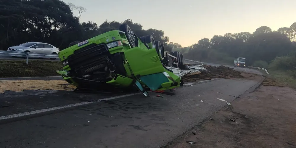Acidente aconteceu nesta sexta-feira (07)