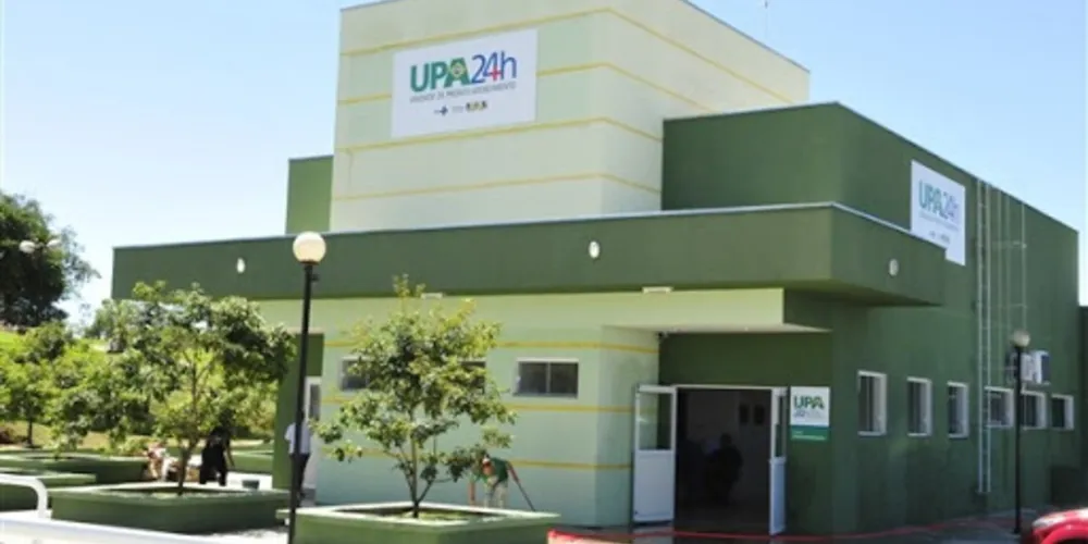 Motociclista foi levado para a UPA