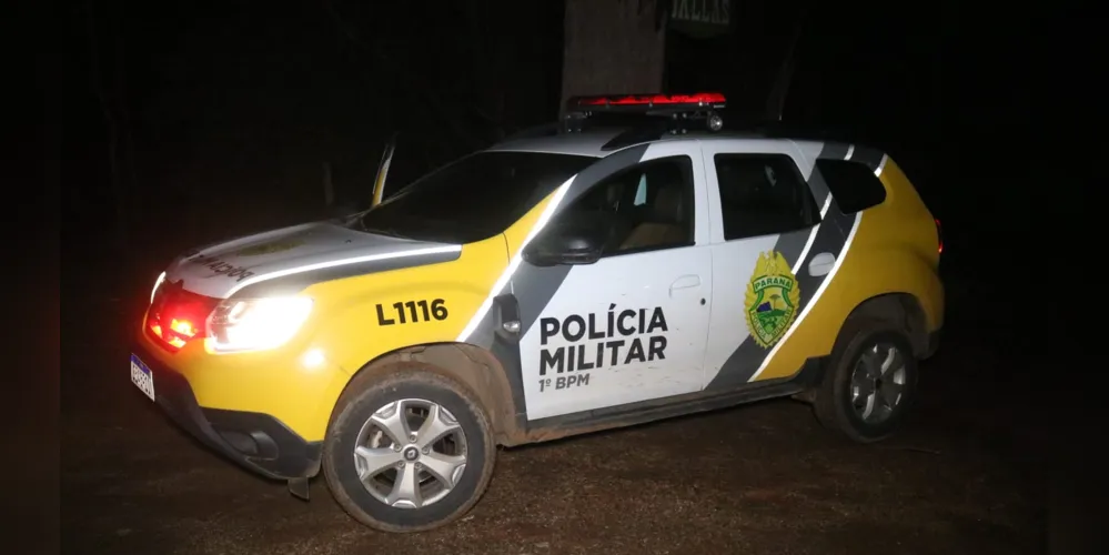 PM visualizou o motociclista na região do Neves, em Ponta Grossa