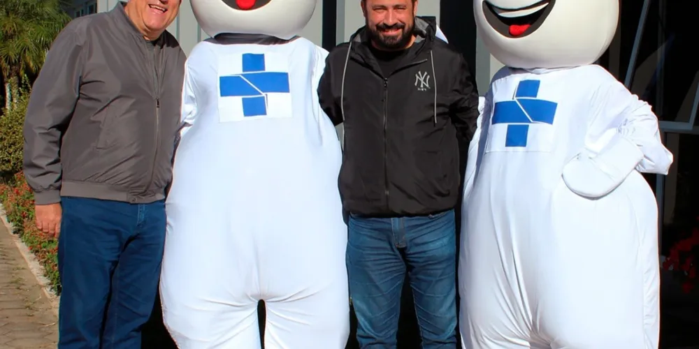 Além das visitas aos CMEIs, Zé Gotinha e Maria Gotinha estarão presentes no Dia D de Vacinação