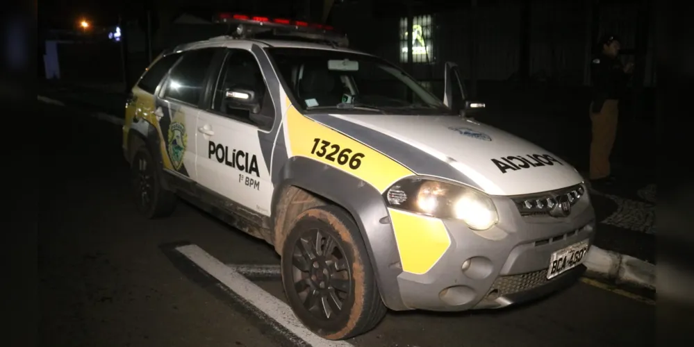 PM atendeu ocorrência de violência doméstica na noite de quarta-feira (21), em Olarias