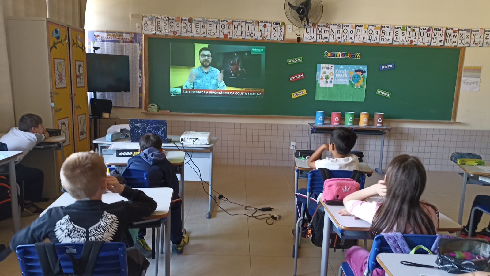 Produção entre projeto e cooperativa de saúde teve grande destaque em sala