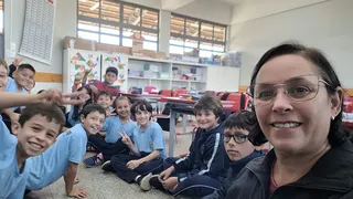 Maio Laranja é tema de dinâmicas em turma de Rio Azul